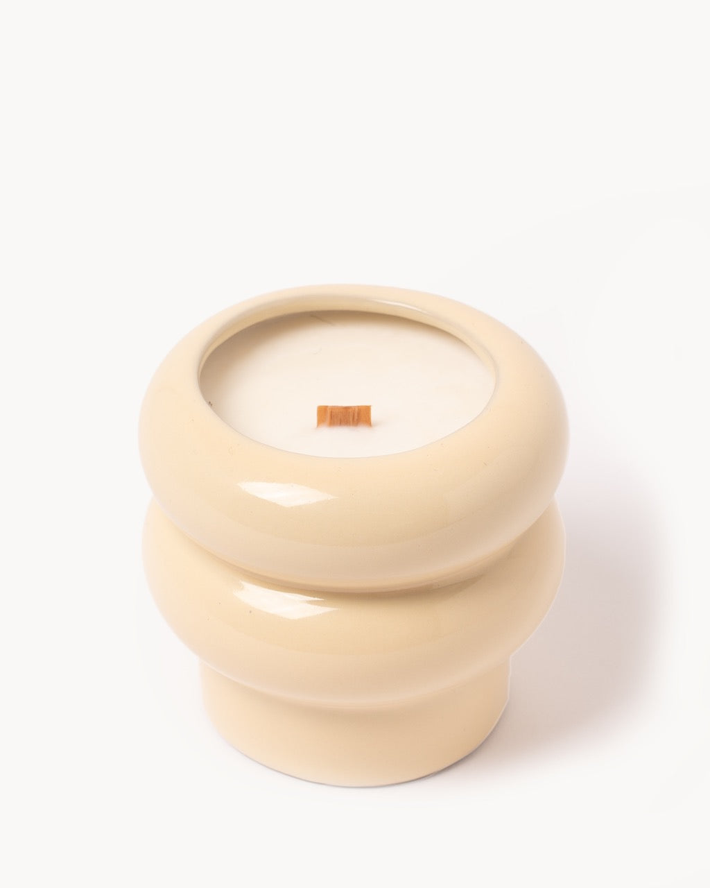Ripple Scented Wax Candle - Vanilla - 240g