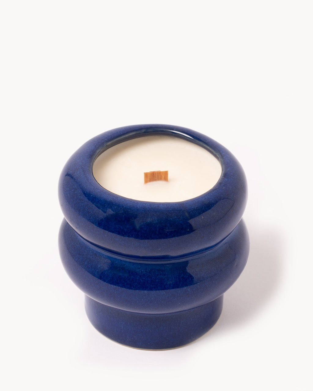 Ripple Scented Wax Candle - Amber - 240g
