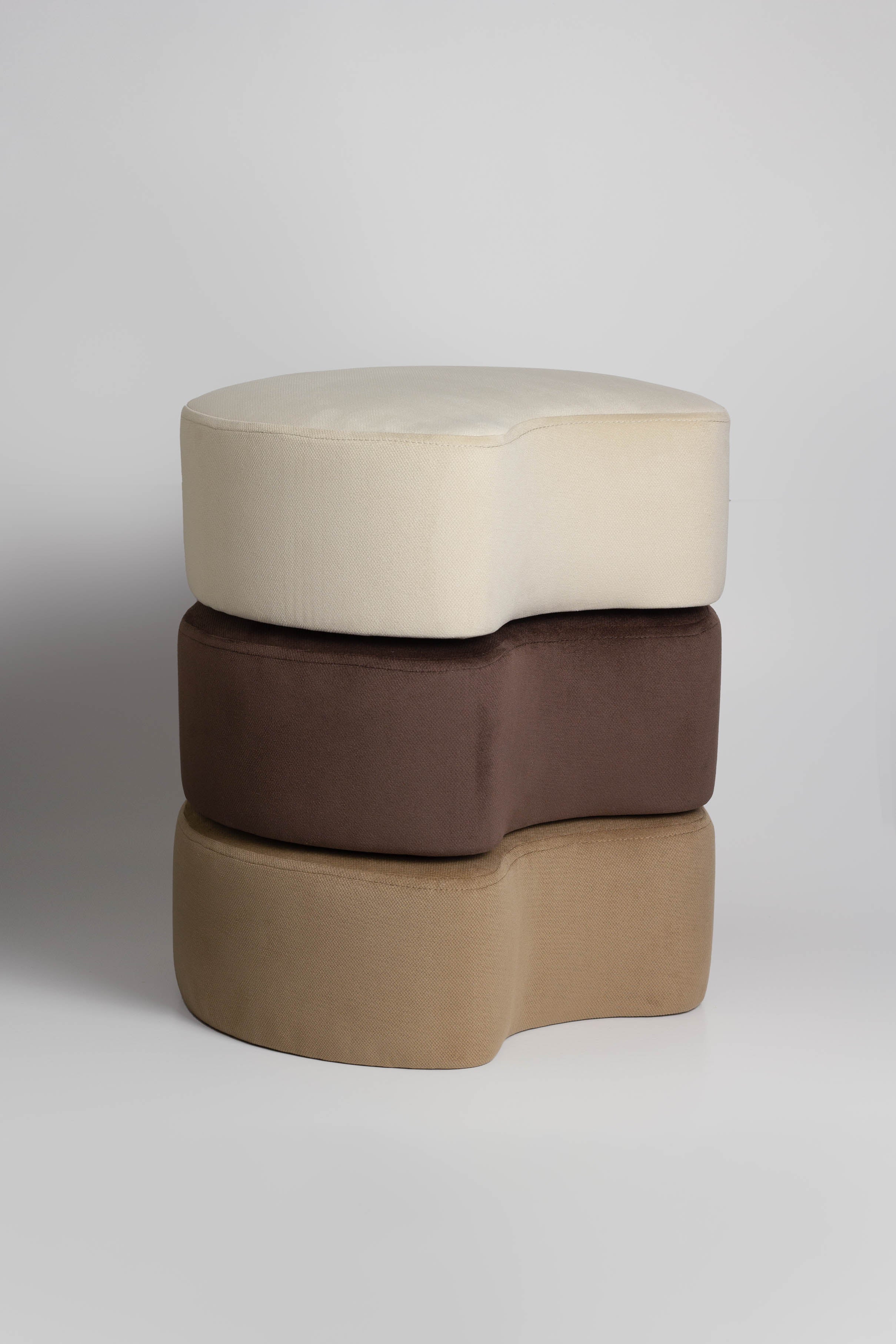 Pere Modular Pouf - Caramel