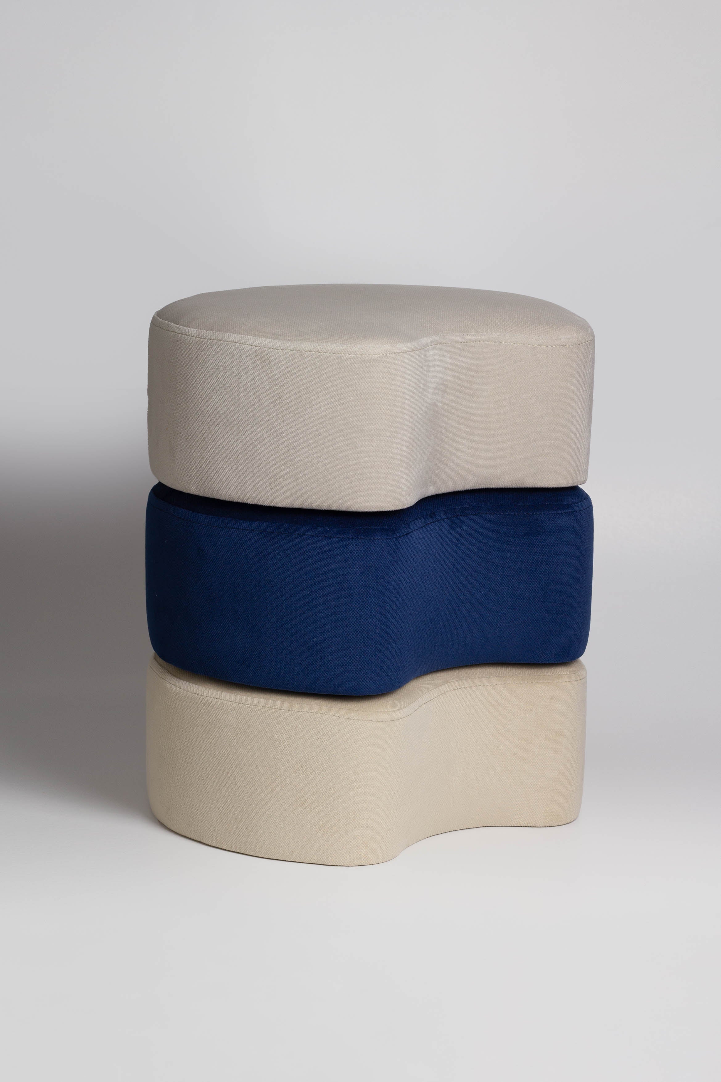 Pere Modular Pouf - Blue