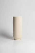 Sleek Vase, with a minimalist shape, handmade in Portugal. Ideal for displaying flowers or as a standalone decorative vase
