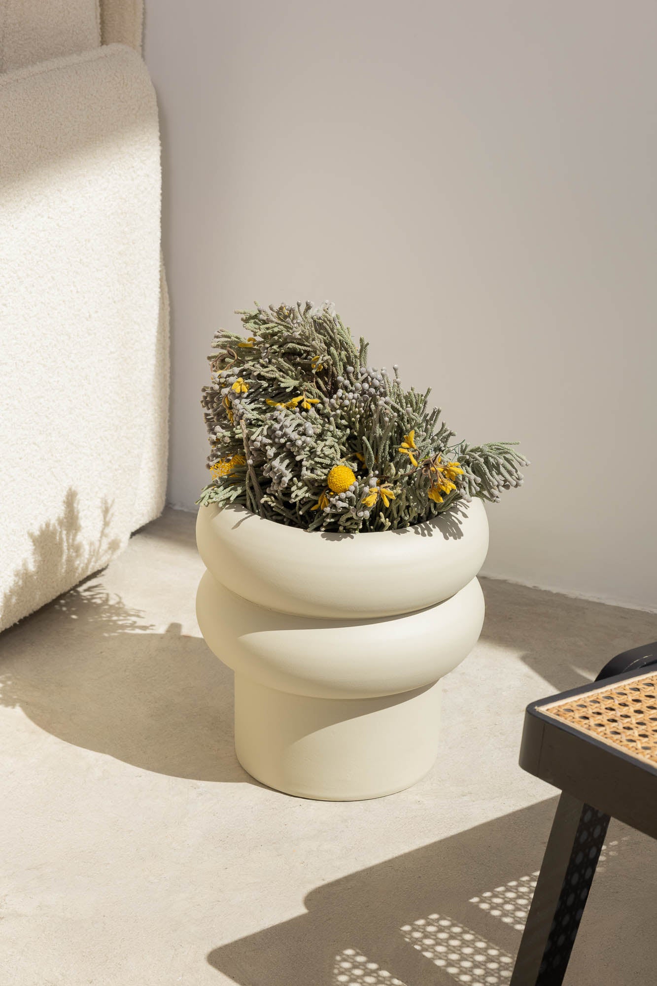 Ripple XL Pot - Grand Sculptural Potter – O CACTUU