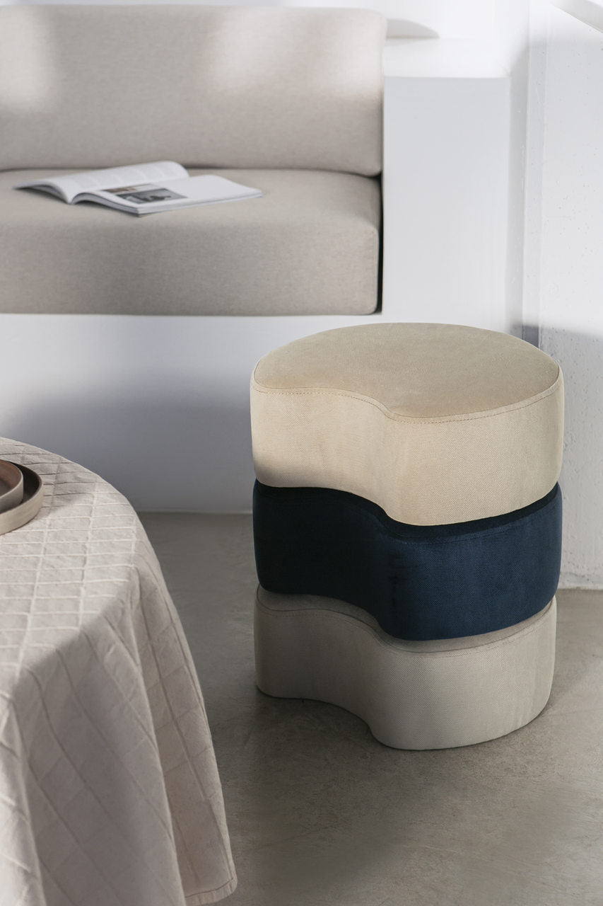 Pere Modular Pouf - Blue