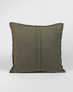 Housse de coussin vert olive