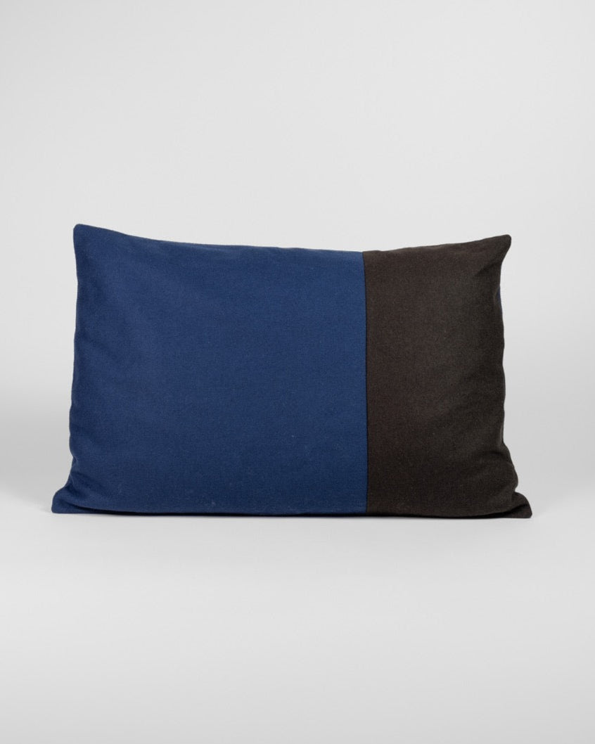 Earth Sea Wool Cushion Cover