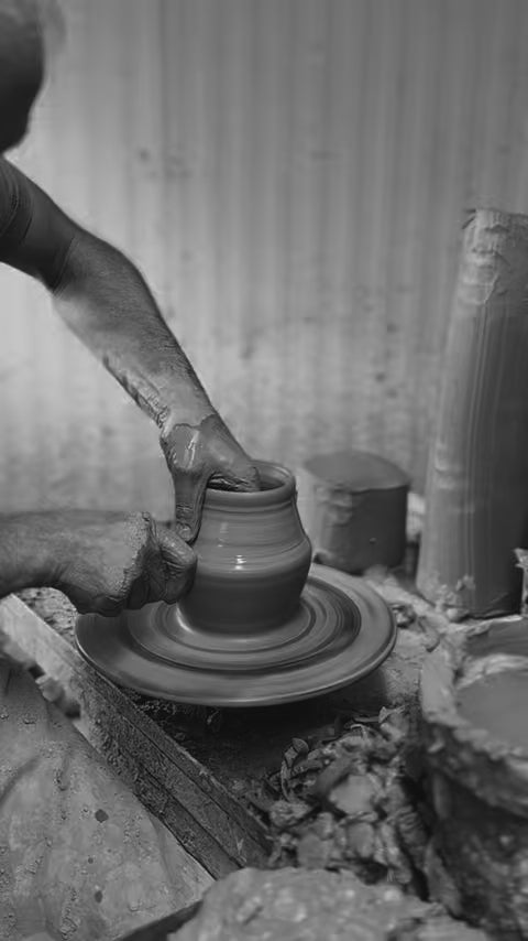 Blanc 03 - Decorative Vase